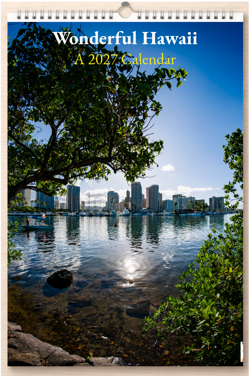 Wonderful Hawaii: A 2027 Calendar