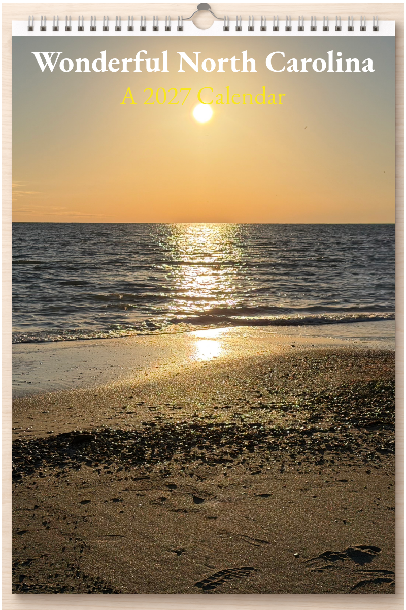 Wonderful North Carolina: A 2027 Calendar