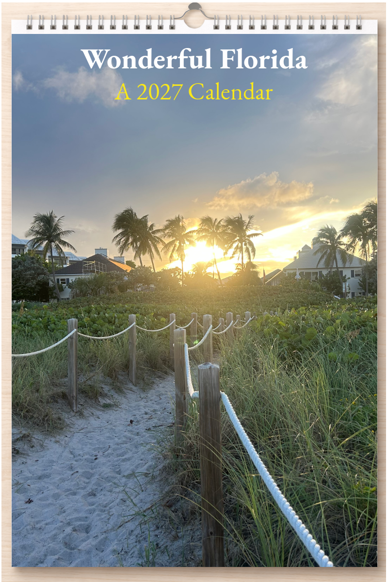 Wonderful Florida: A 2027 Calendar