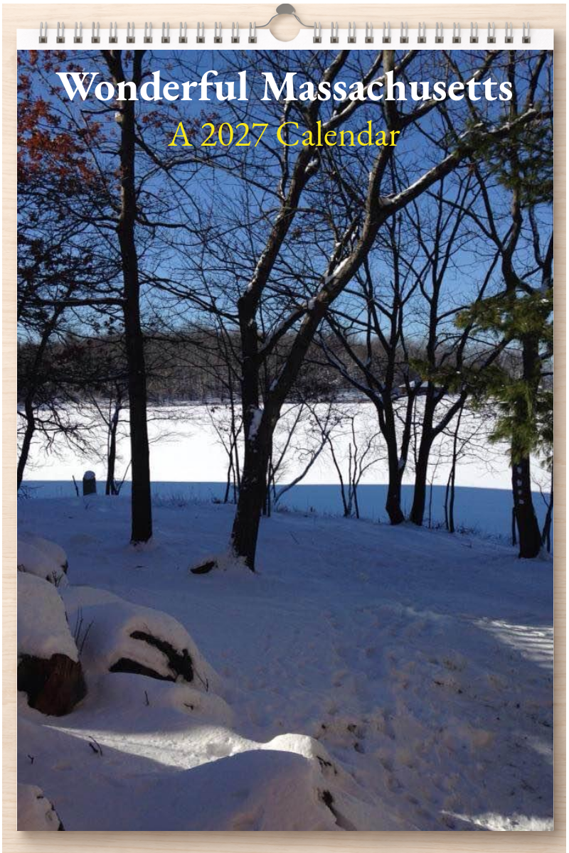 Wonderful Massachusetts: A 2027 Calendar