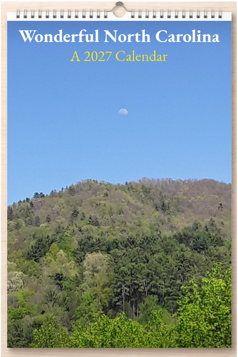 Wonderful North Carolina: A 2027 Calendar