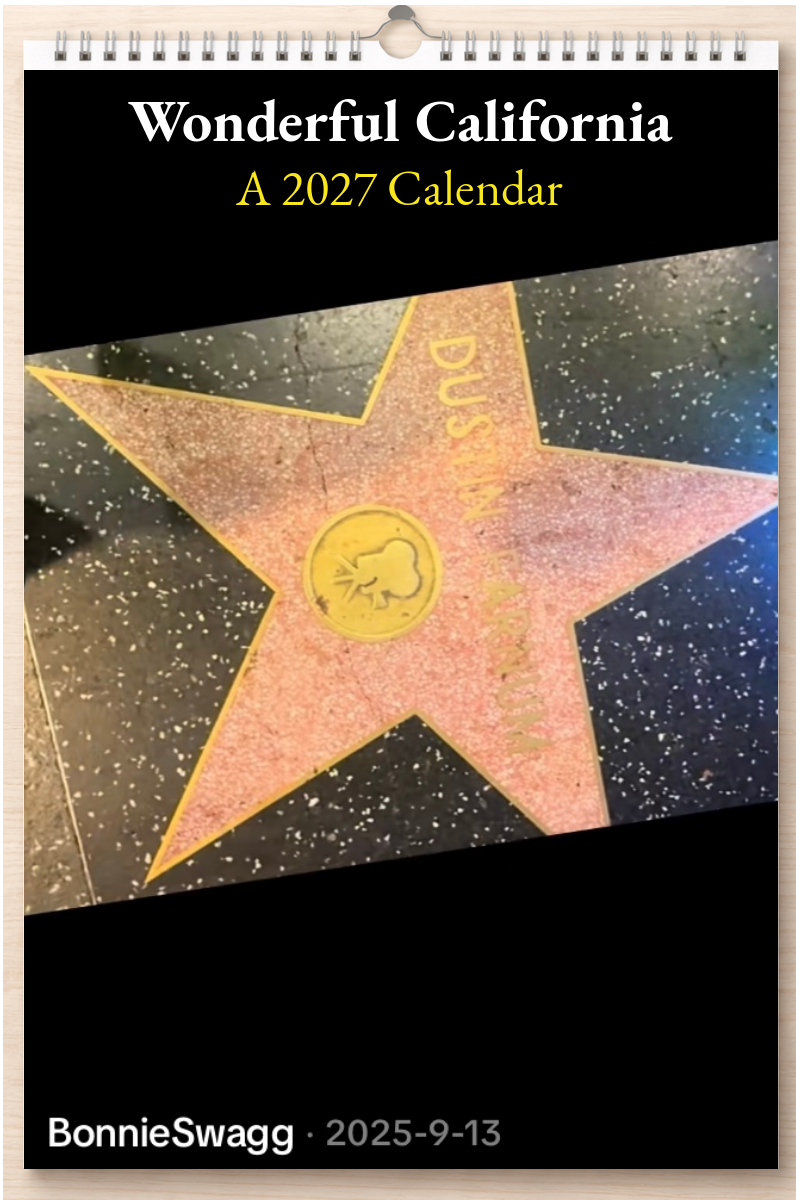 Wonderful California: A 2027 Calendar