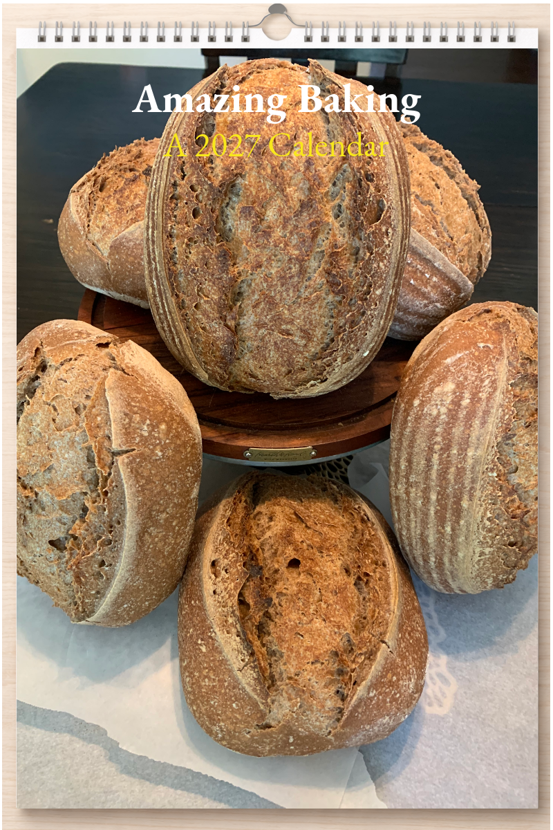 Amazing Baking: A 2027 Calendar