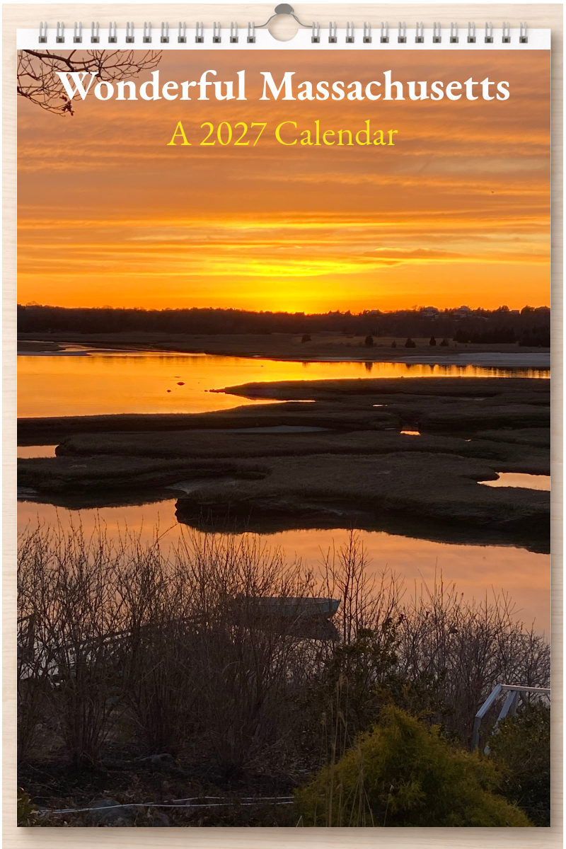 Wonderful Massachusetts: A 2027 Calendar