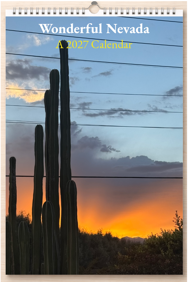 Wonderful Nevada: A 2027 Calendar