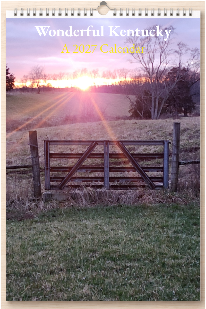 Wonderful Kentucky: A 2027 Calendar