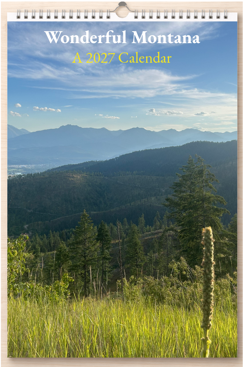 Wonderful Montana: A 2027 Calendar
