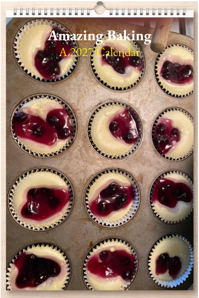 Amazing Baking: A 2027 Calendar