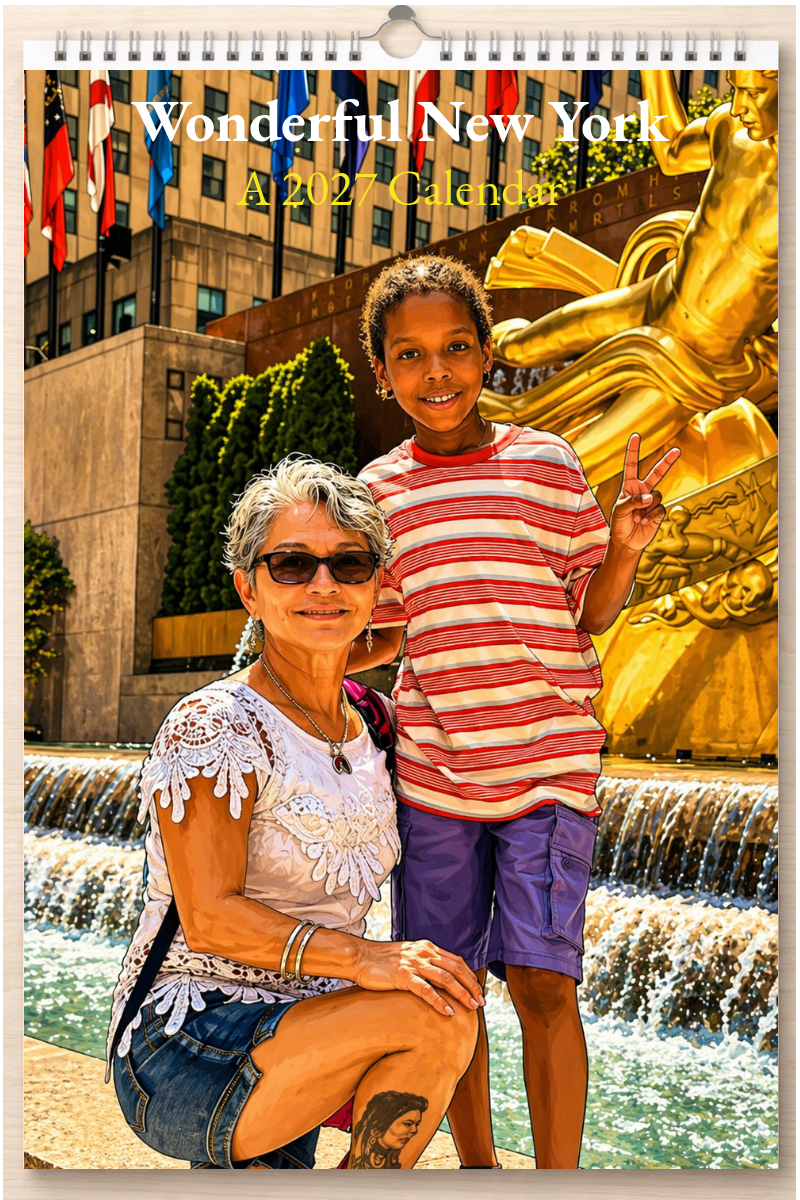 Wonderful New York: A 2027 Calendar