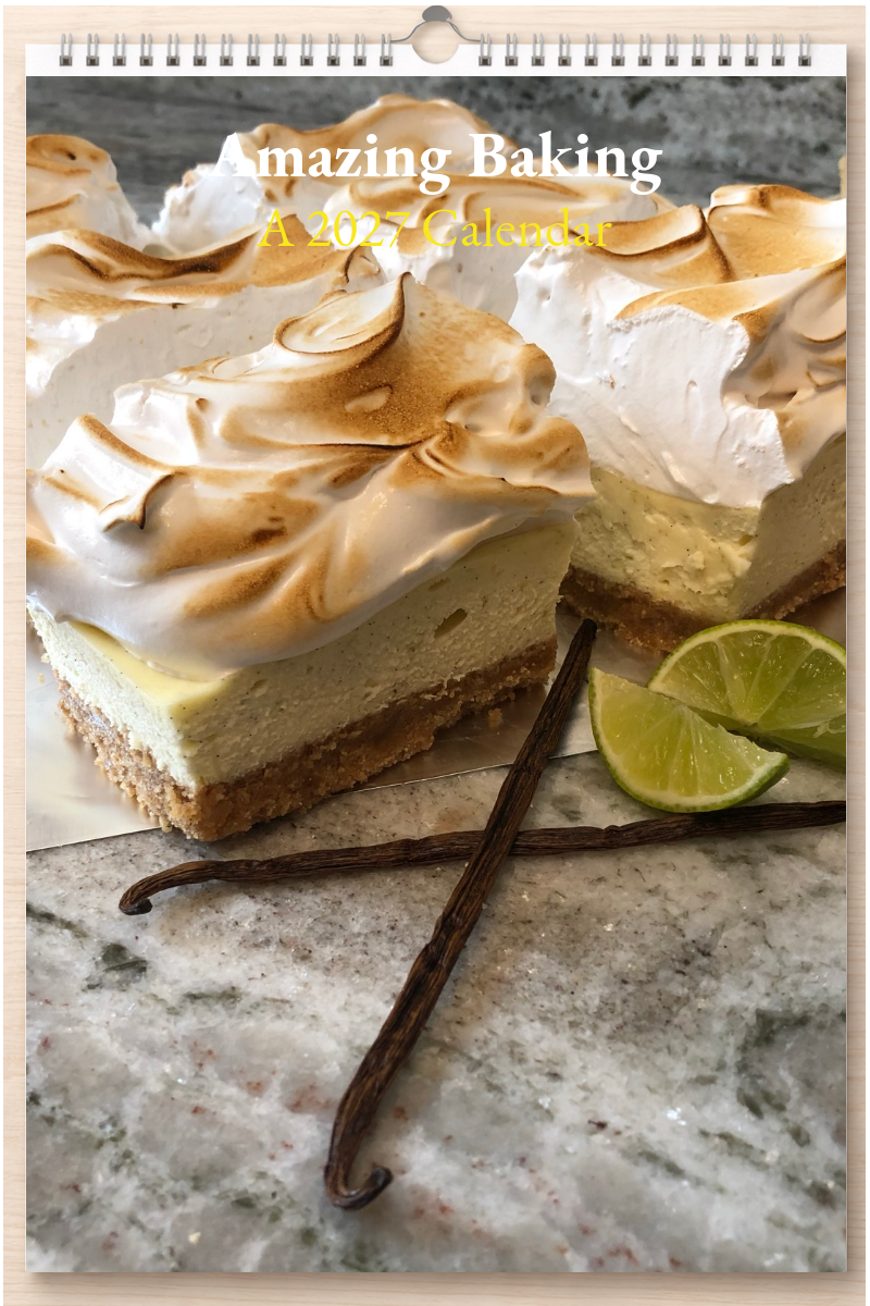 Amazing Baking: A 2027 Calendar