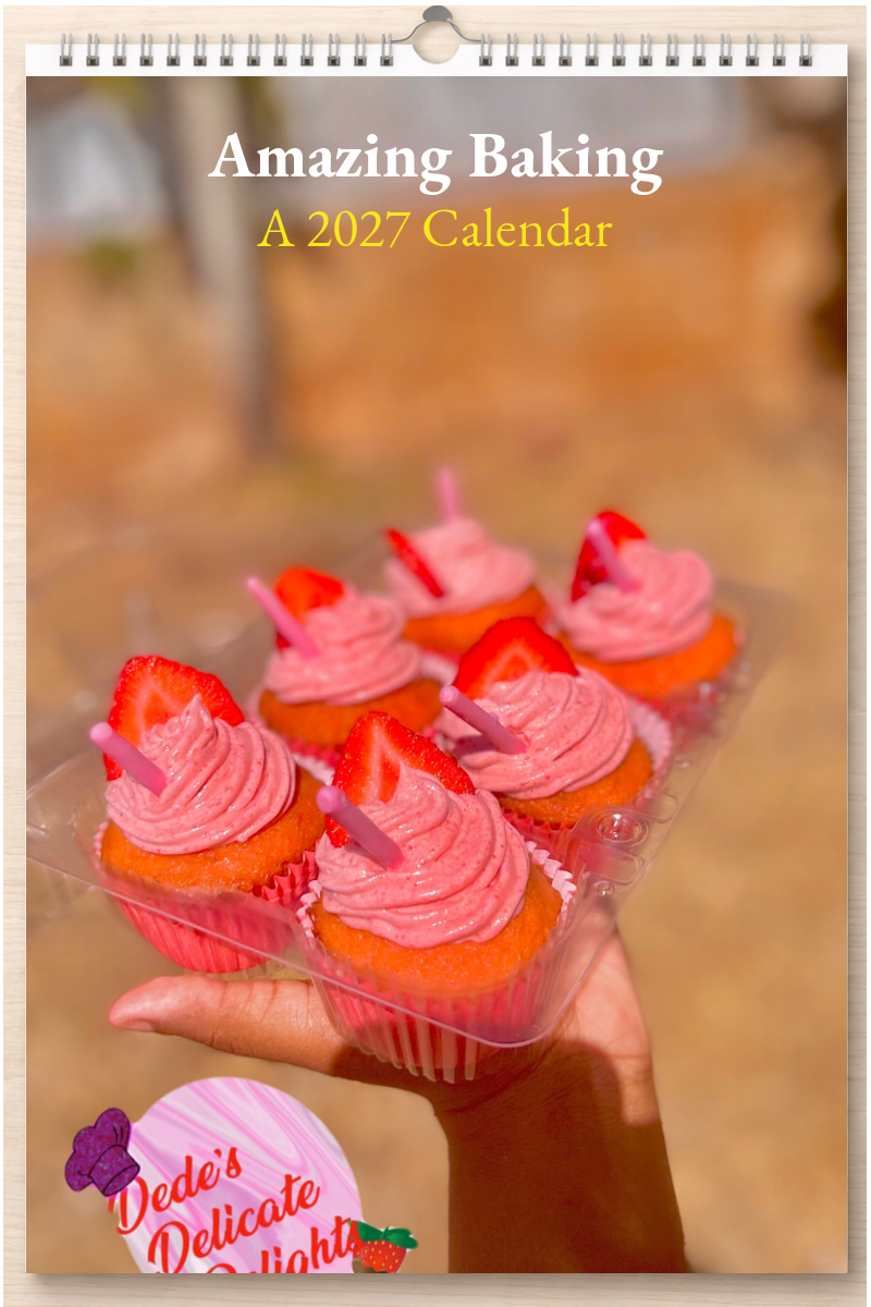 Amazing Baking: A 2027 Calendar