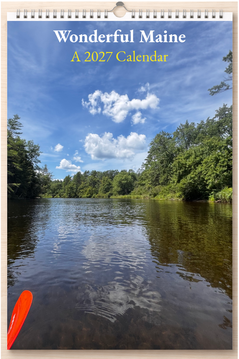 Wonderful Maine: A 2027 Calendar