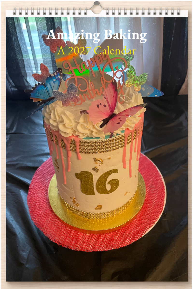 Amazing Baking: A 2027 Calendar