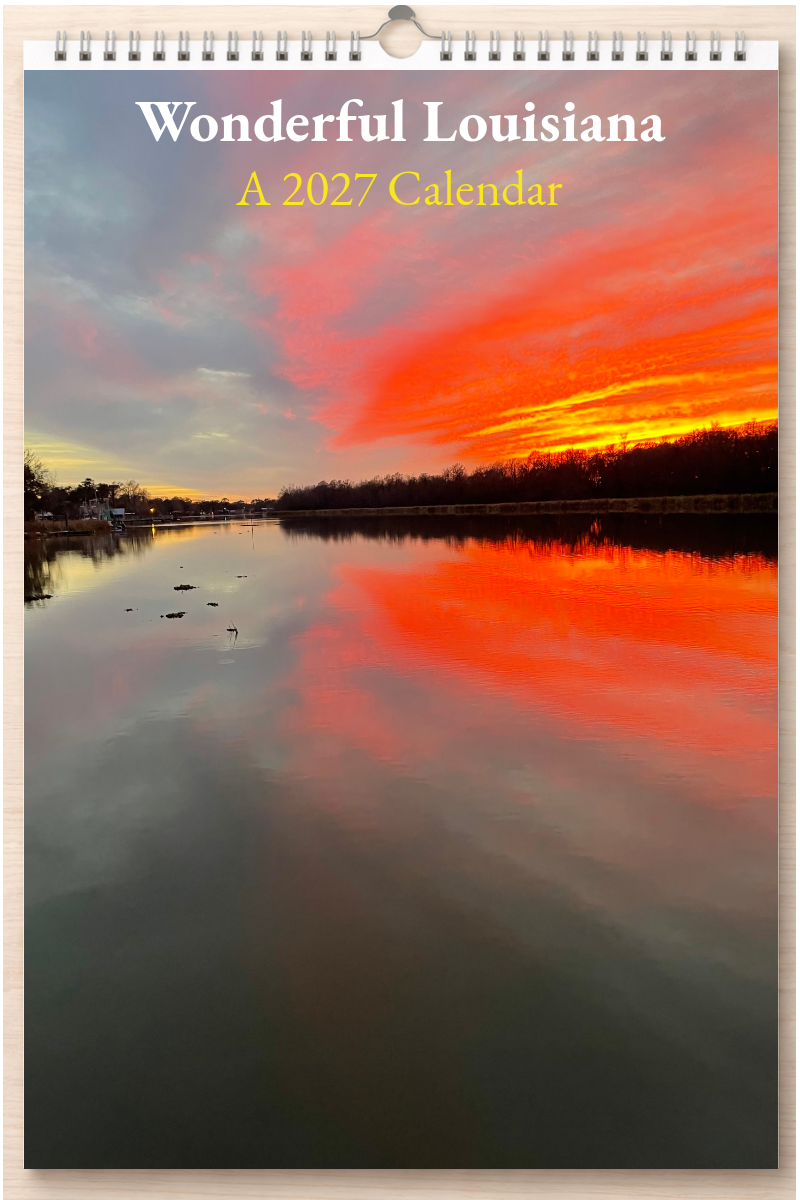Wonderful Louisiana: A 2027 Calendar