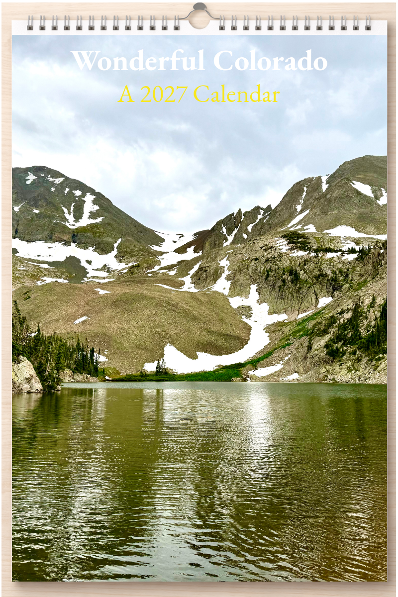 Wonderful Colorado: A 2027 Calendar