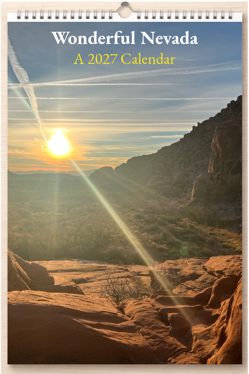 Wonderful Nevada: A 2027 Calendar