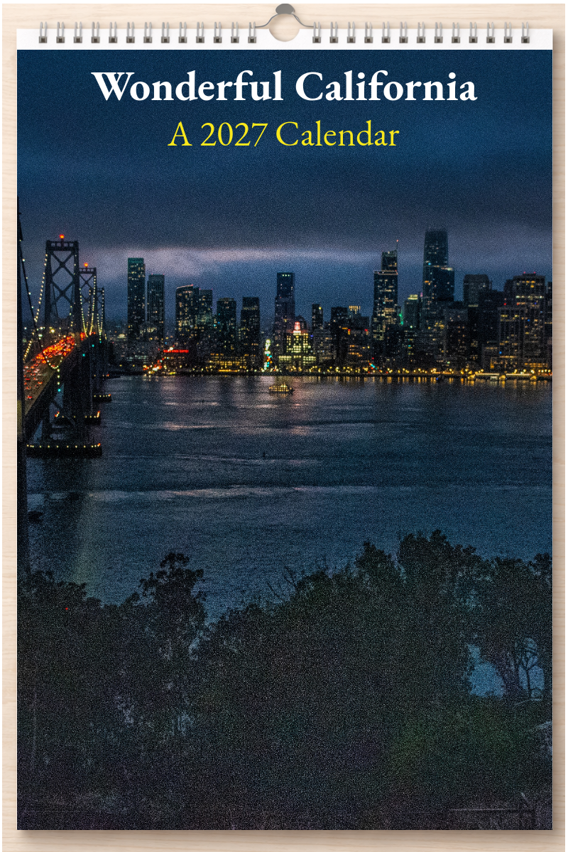 Wonderful California: A 2027 Calendar