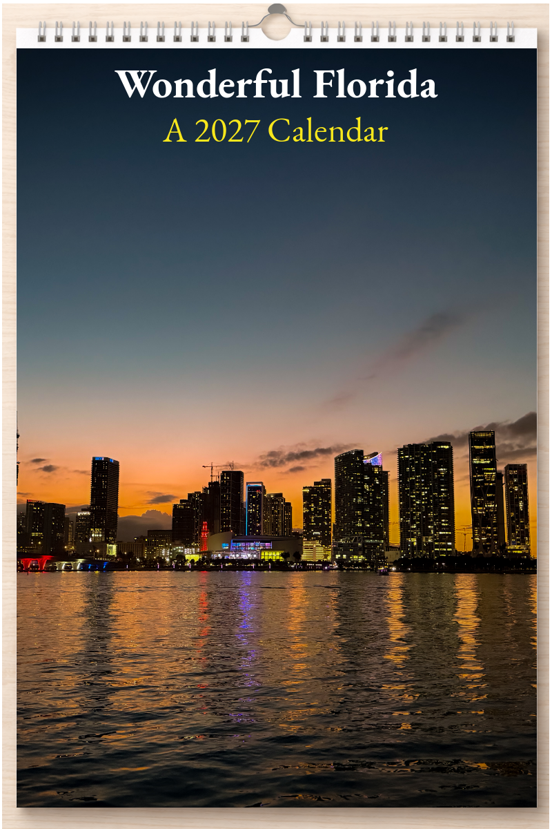 Wonderful Florida: A 2027 Calendar