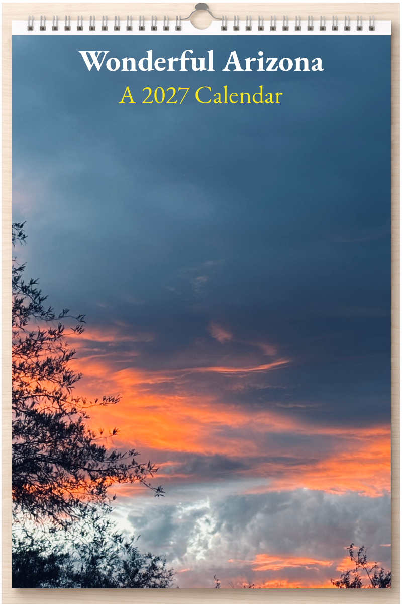 Wonderful Arizona: A 2027 Calendar