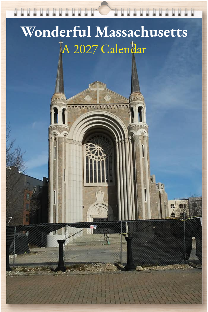 Wonderful Massachusetts: A 2027 Calendar – Silent Spark Press