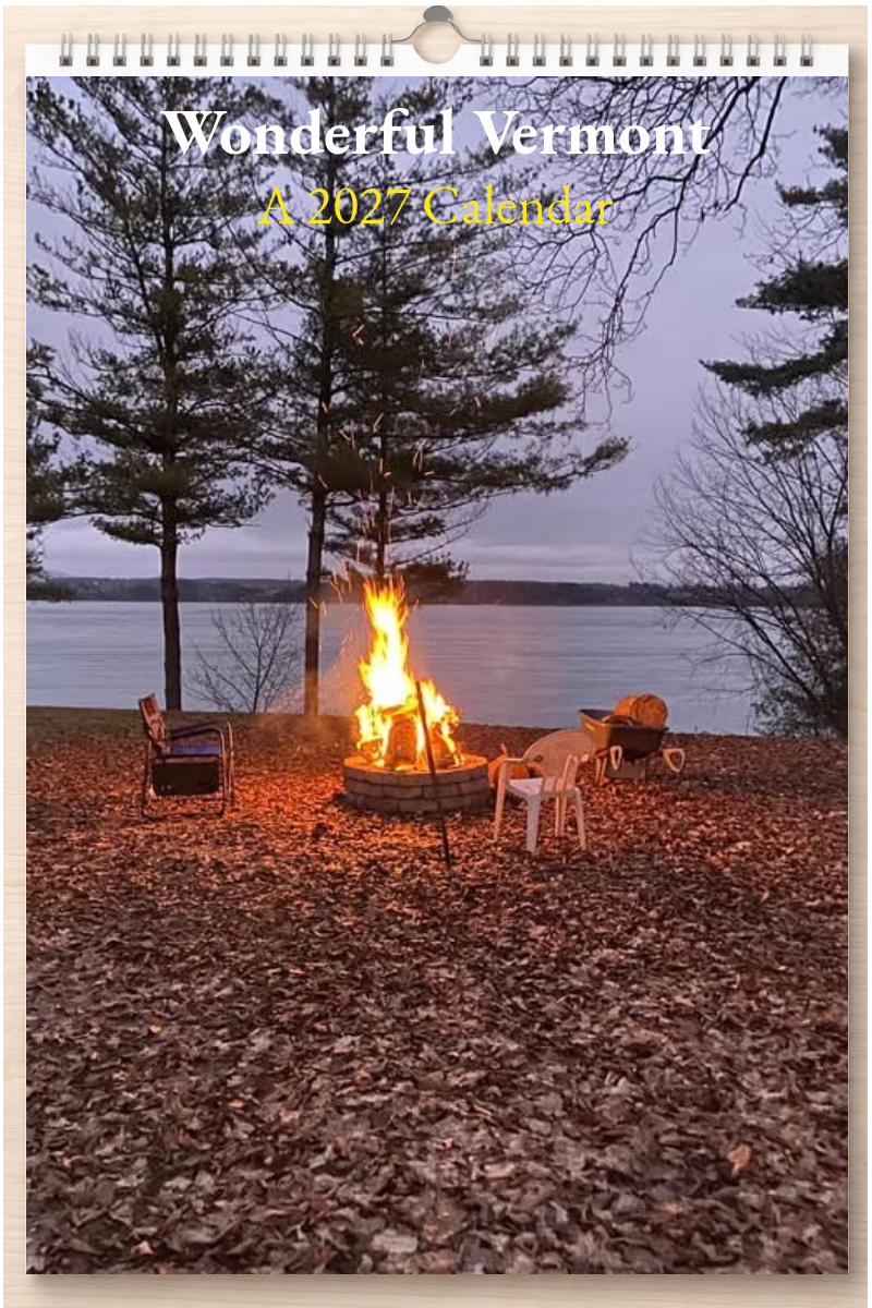 Wonderful Vermont: A 2027 Calendar