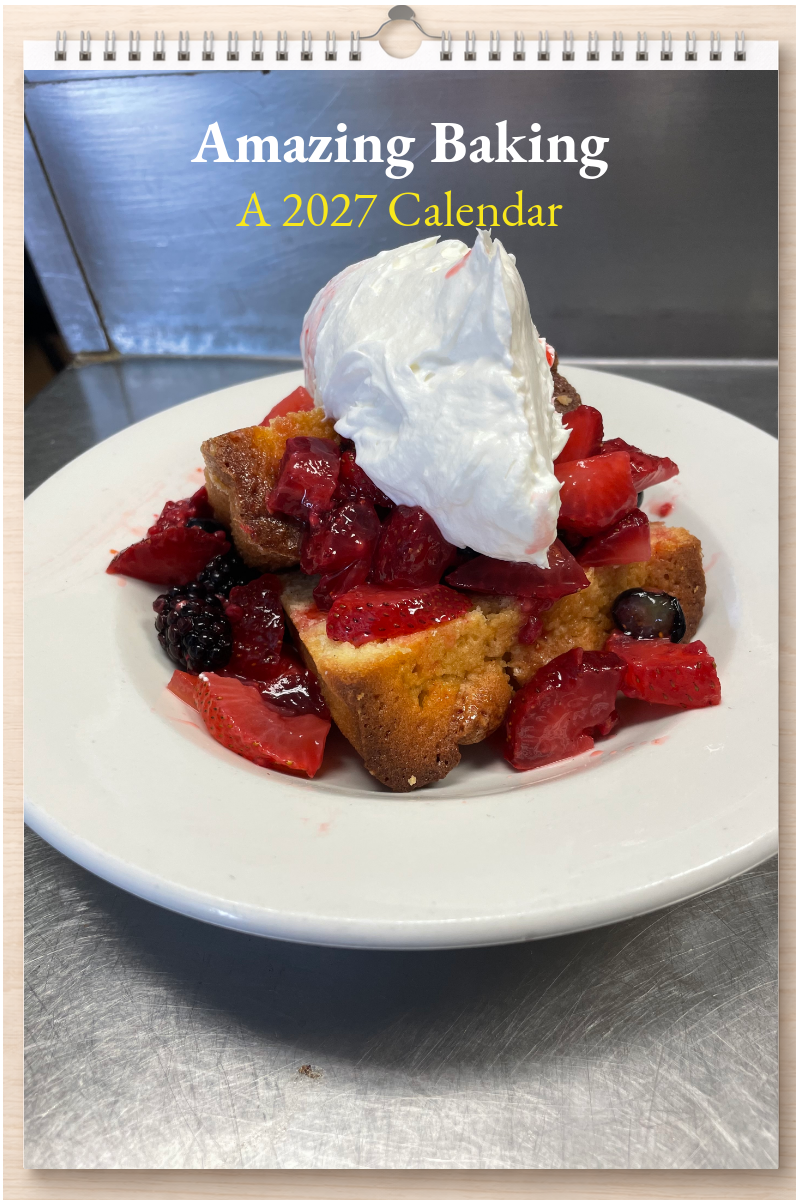 Amazing Baking: A 2027 Calendar