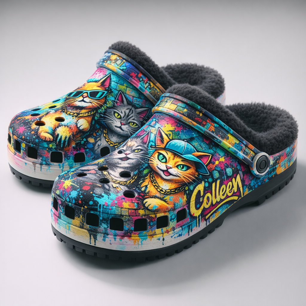 Colleen's Signature Fur-Lined Clogs(Men's) – Silent Spark Press