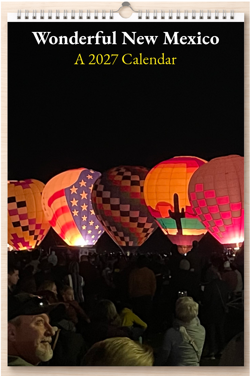 Wonderful New Mexico: A 2027 Calendar