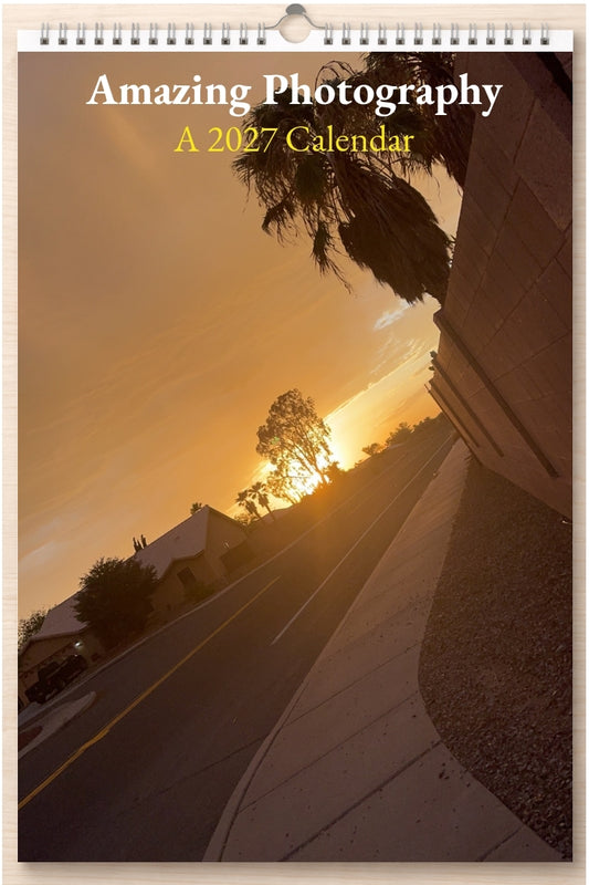 Amazing Photography: A 2027 Calendar