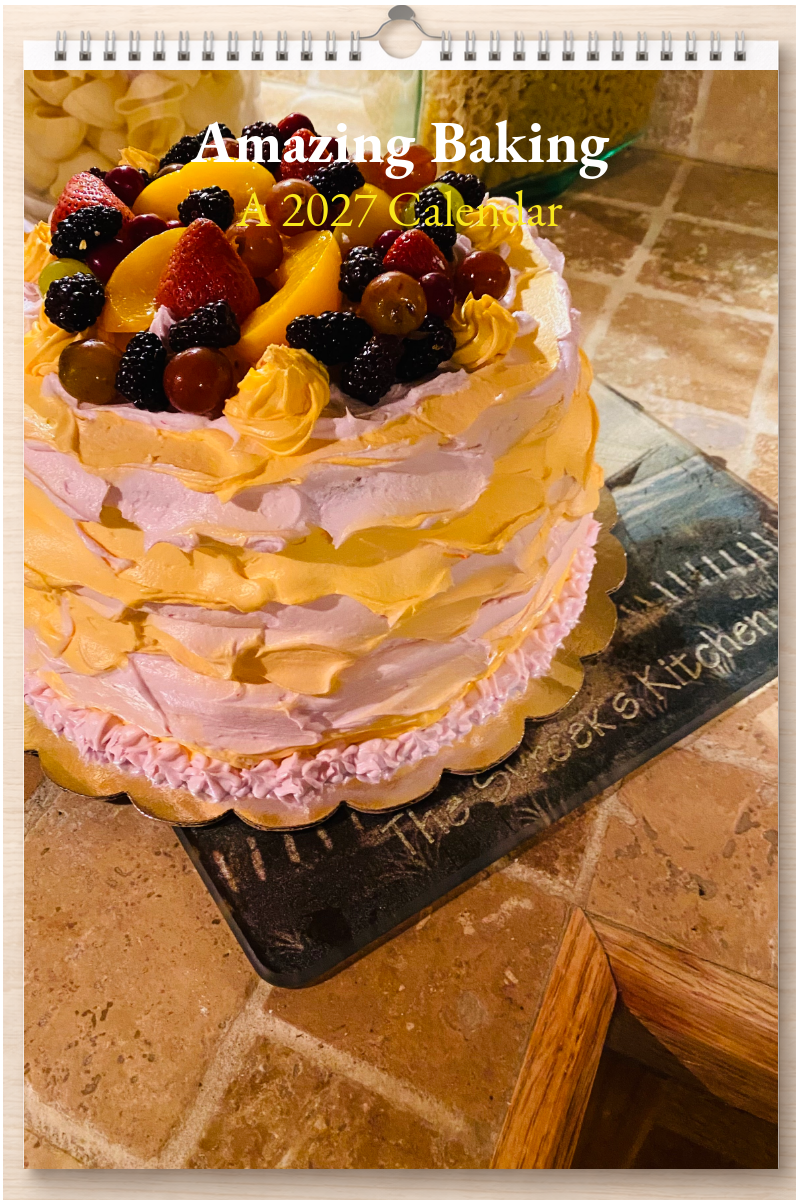 Amazing Baking: A 2027 Calendar