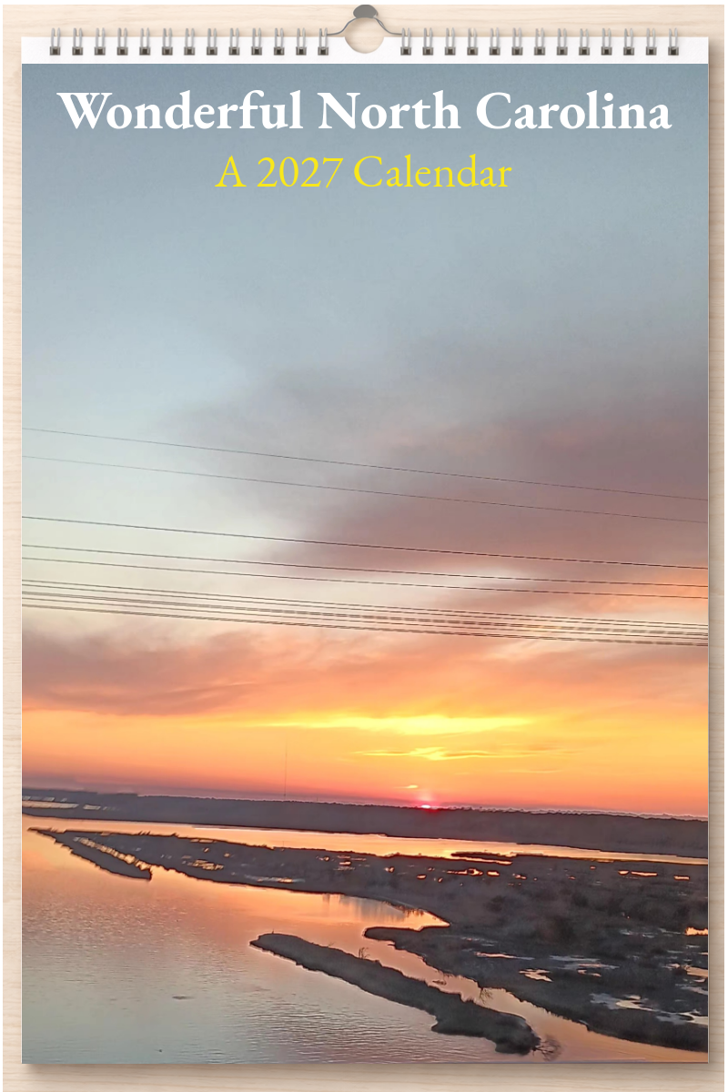 Wonderful North Carolina: A 2027 Calendar