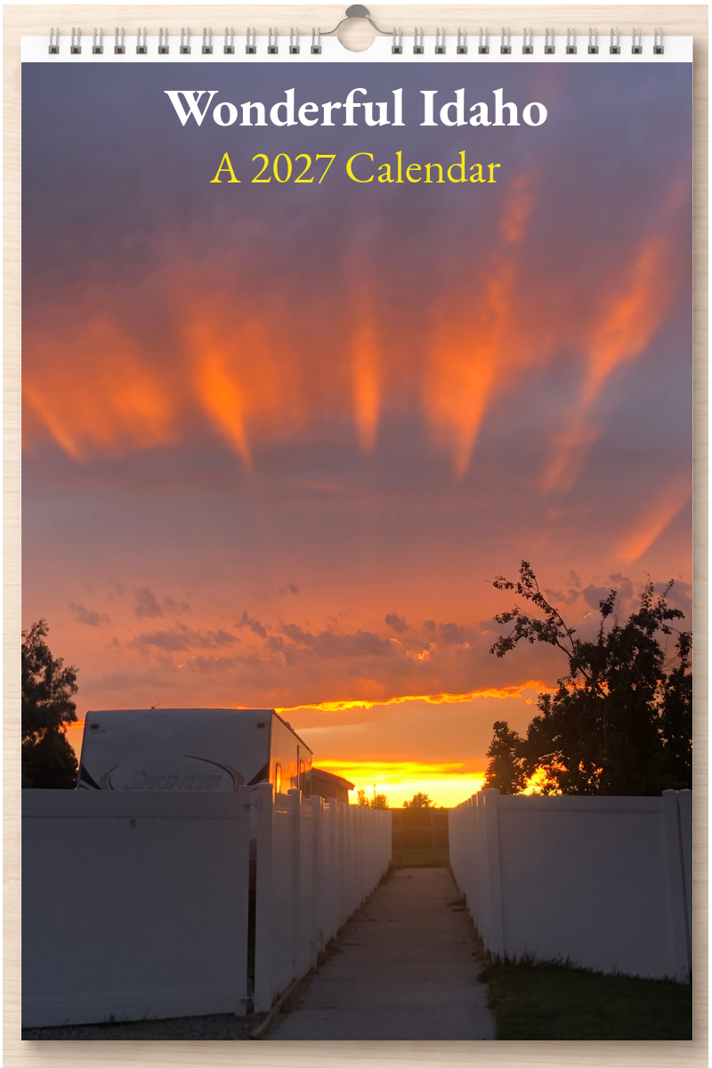 Wonderful Idaho: A 2027 Calendar