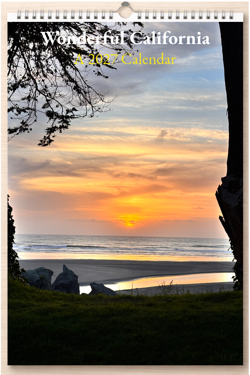 Wonderful California: A 2027 Calendar