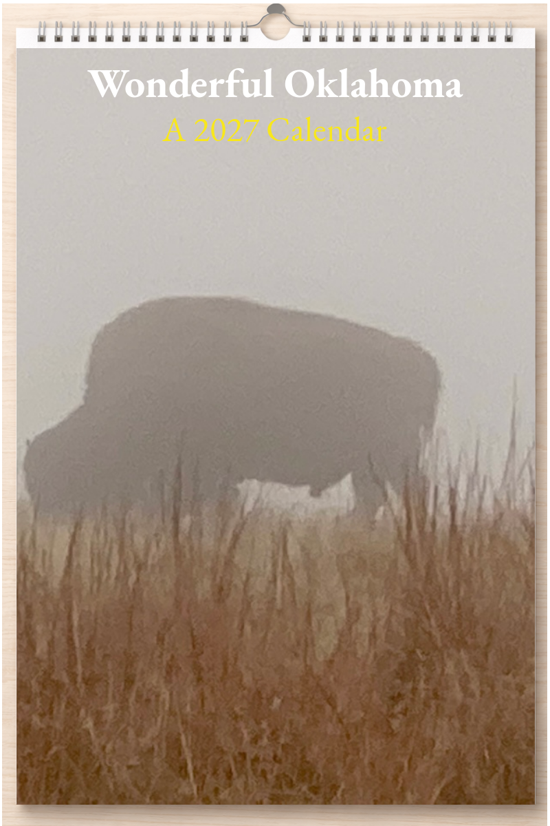 Wonderful Oklahoma: A 2027 Calendar