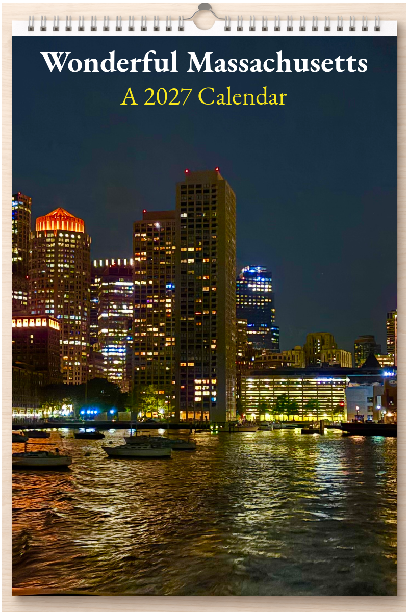 Wonderful Massachusetts: A 2027 Calendar