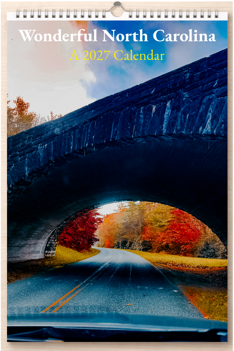 Wonderful North Carolina: A 2027 Calendar
