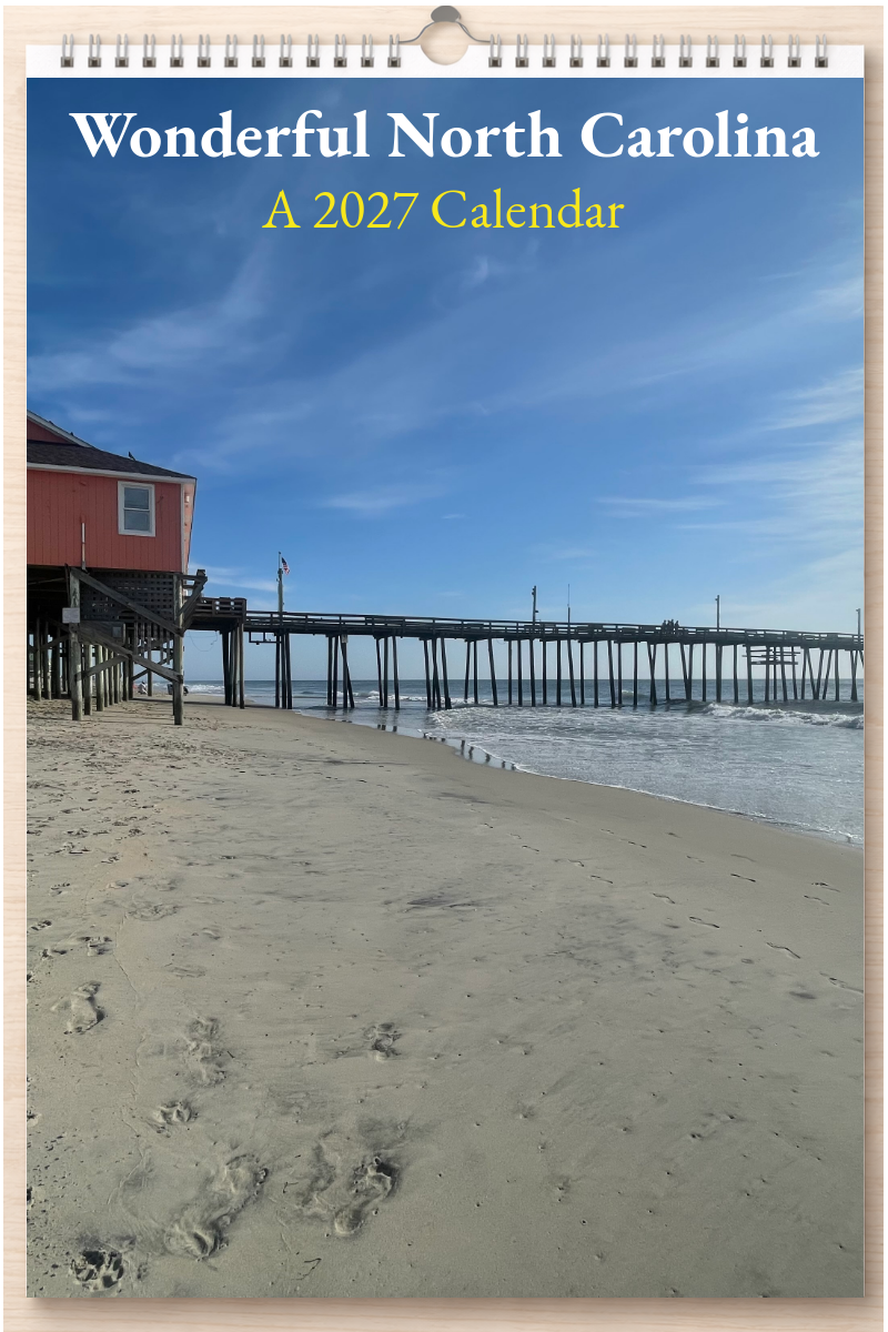 Wonderful North Carolina: A 2027 Calendar