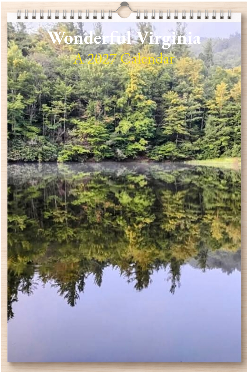 Wonderful Virginia: A 2027 Calendar