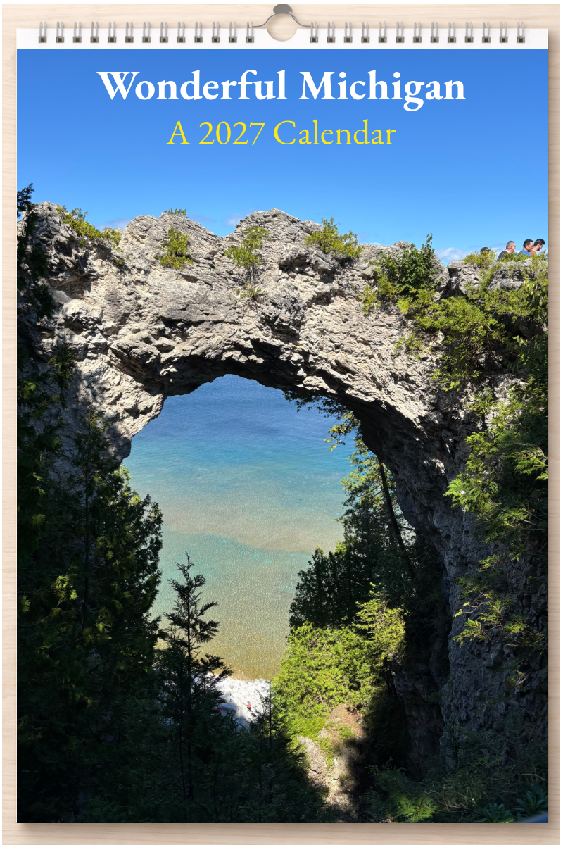 Wonderful Michigan: A 2027 Calendar