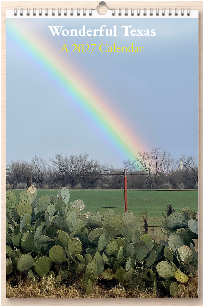 Wonderful Texas: A 2027 Calendar