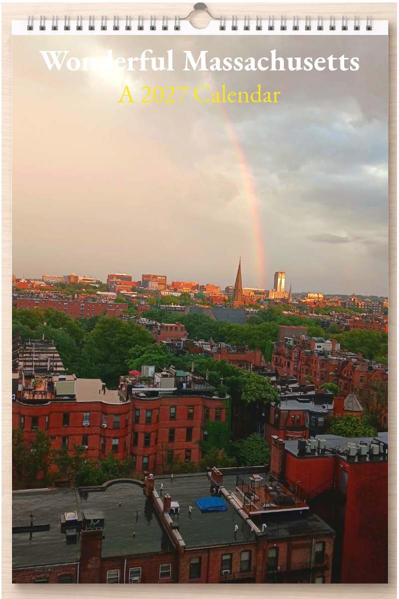 Wonderful Massachusetts: A 2027 Calendar