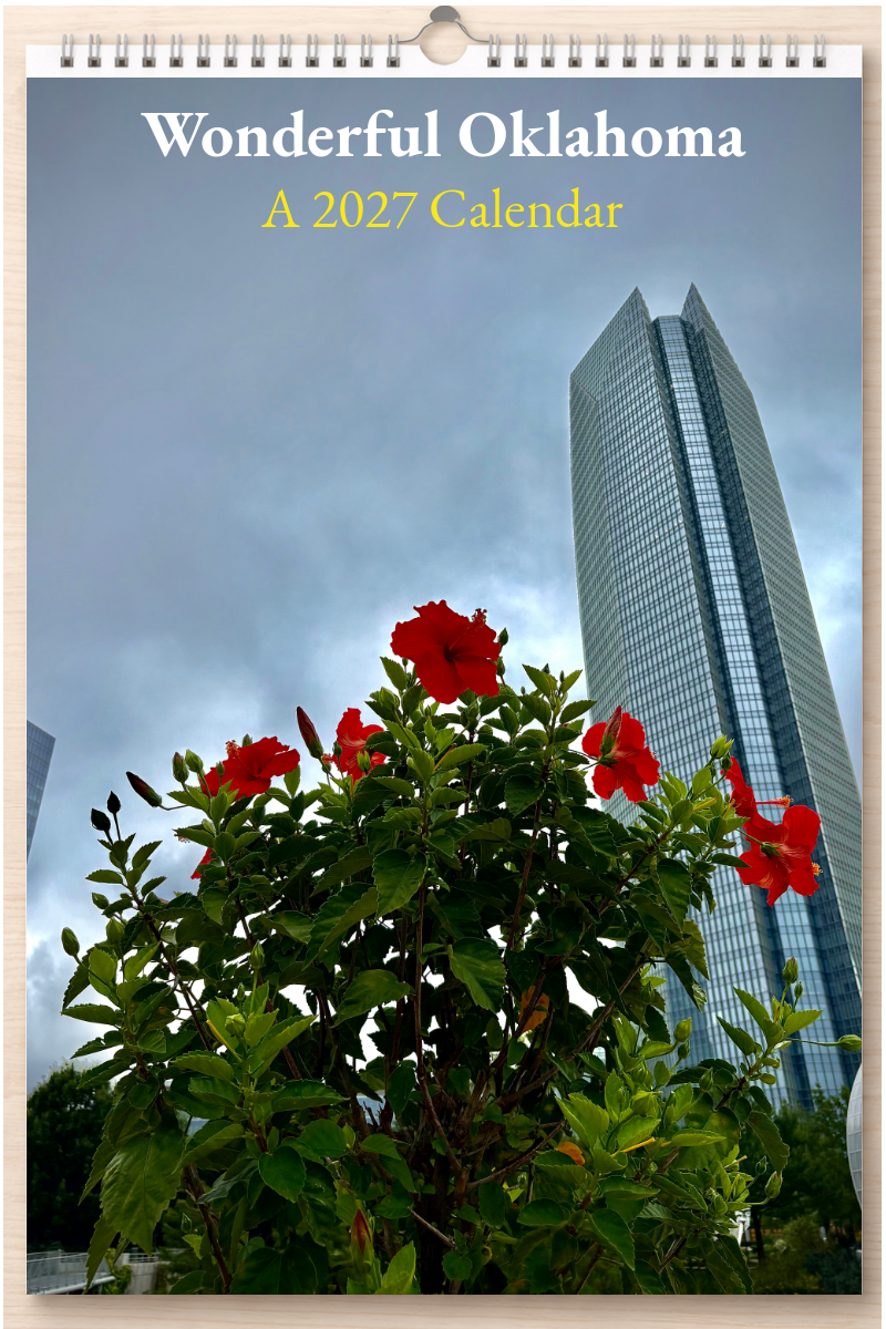 Wonderful Oklahoma: A 2027 Calendar