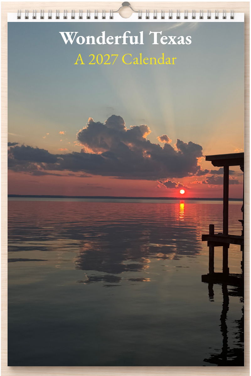 Wonderful Texas: A 2027 Calendar
