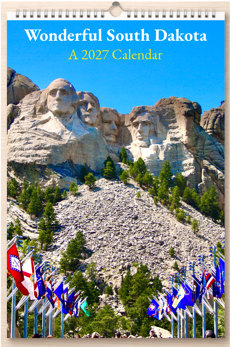 Wonderful South Dakota: A 2027 Calendar