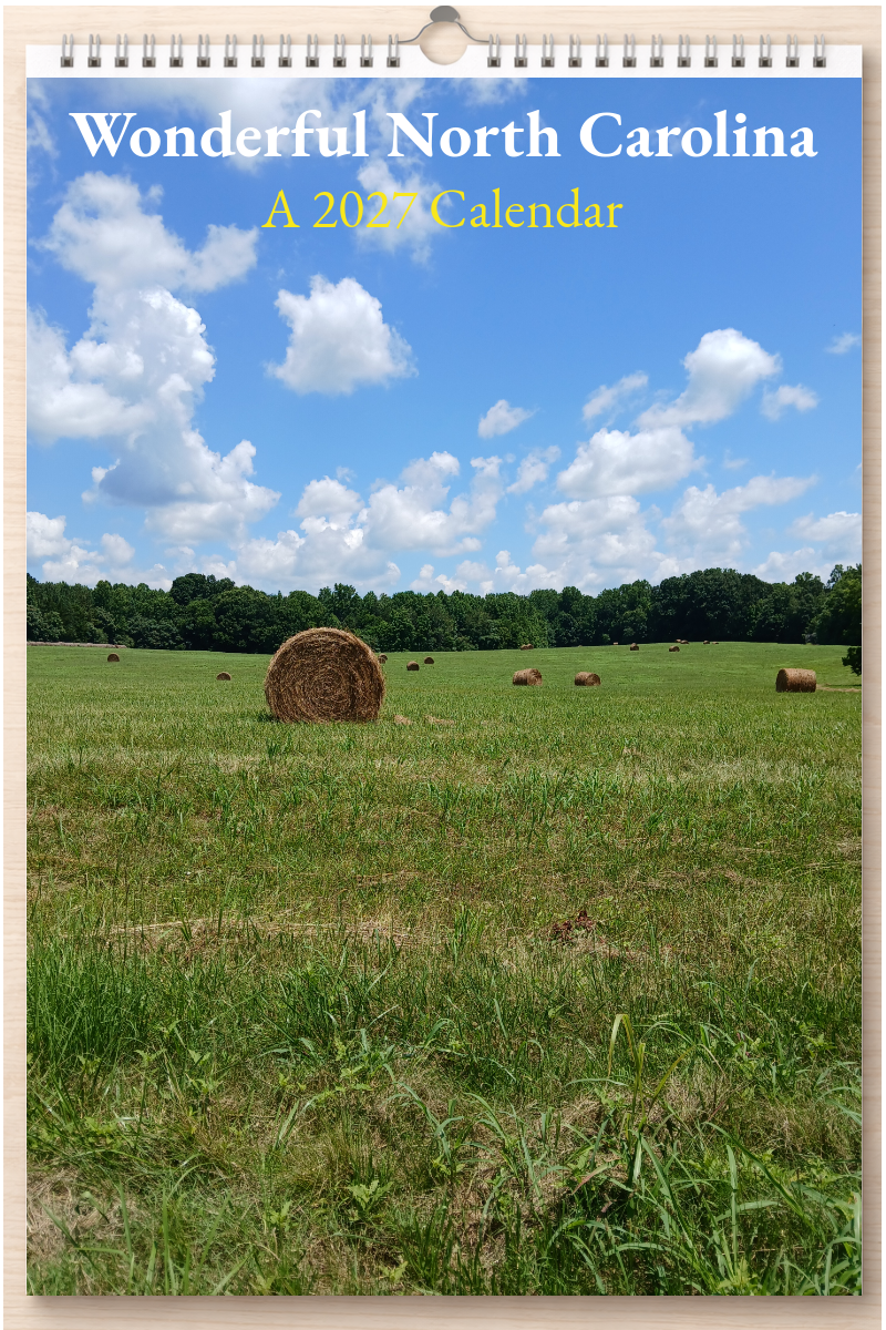 Wonderful North Carolina: A 2027 Calendar
