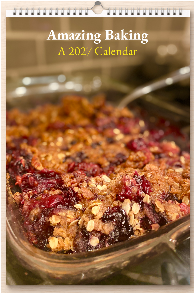 Amazing Baking: A 2027 Calendar