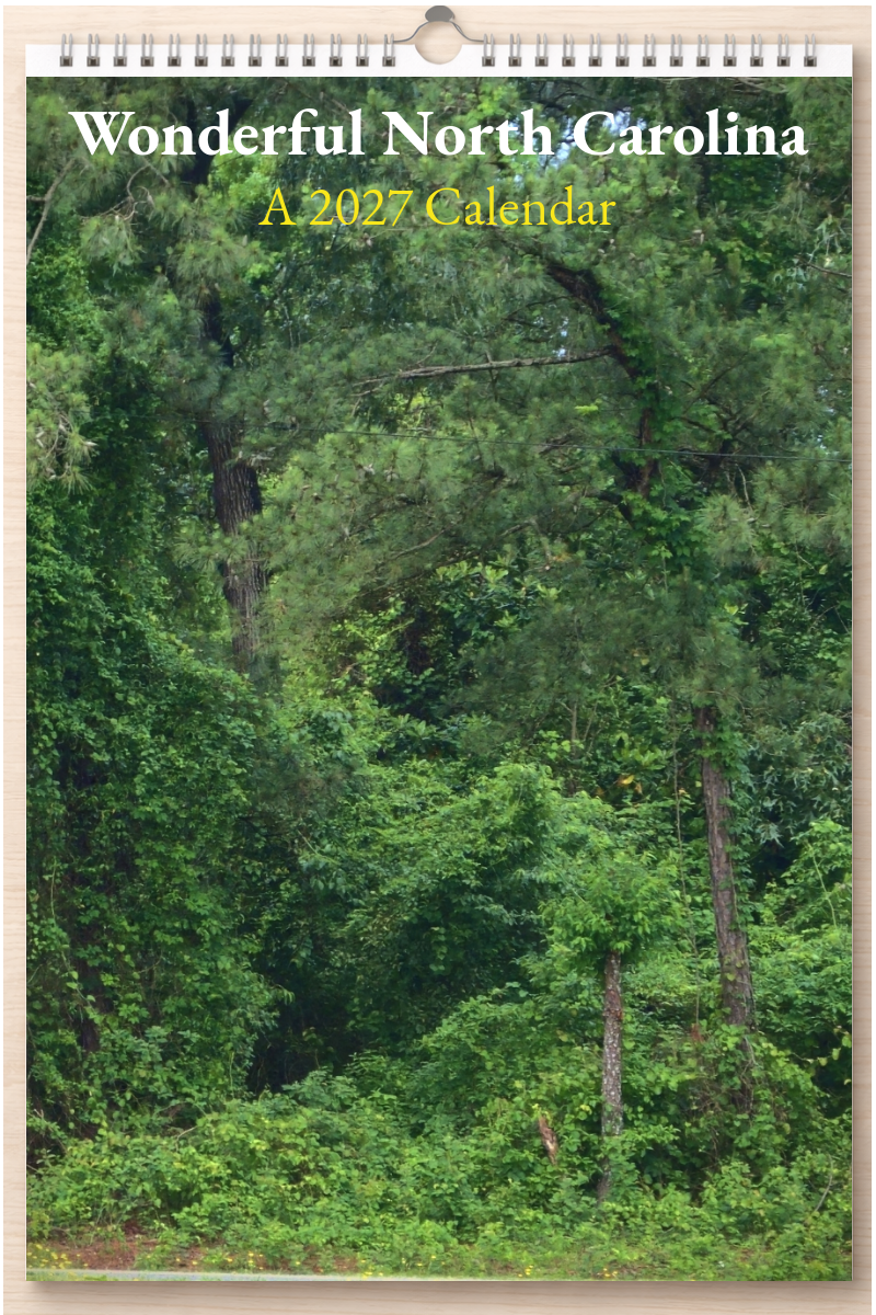 Wonderful North Carolina: A 2027 Calendar
