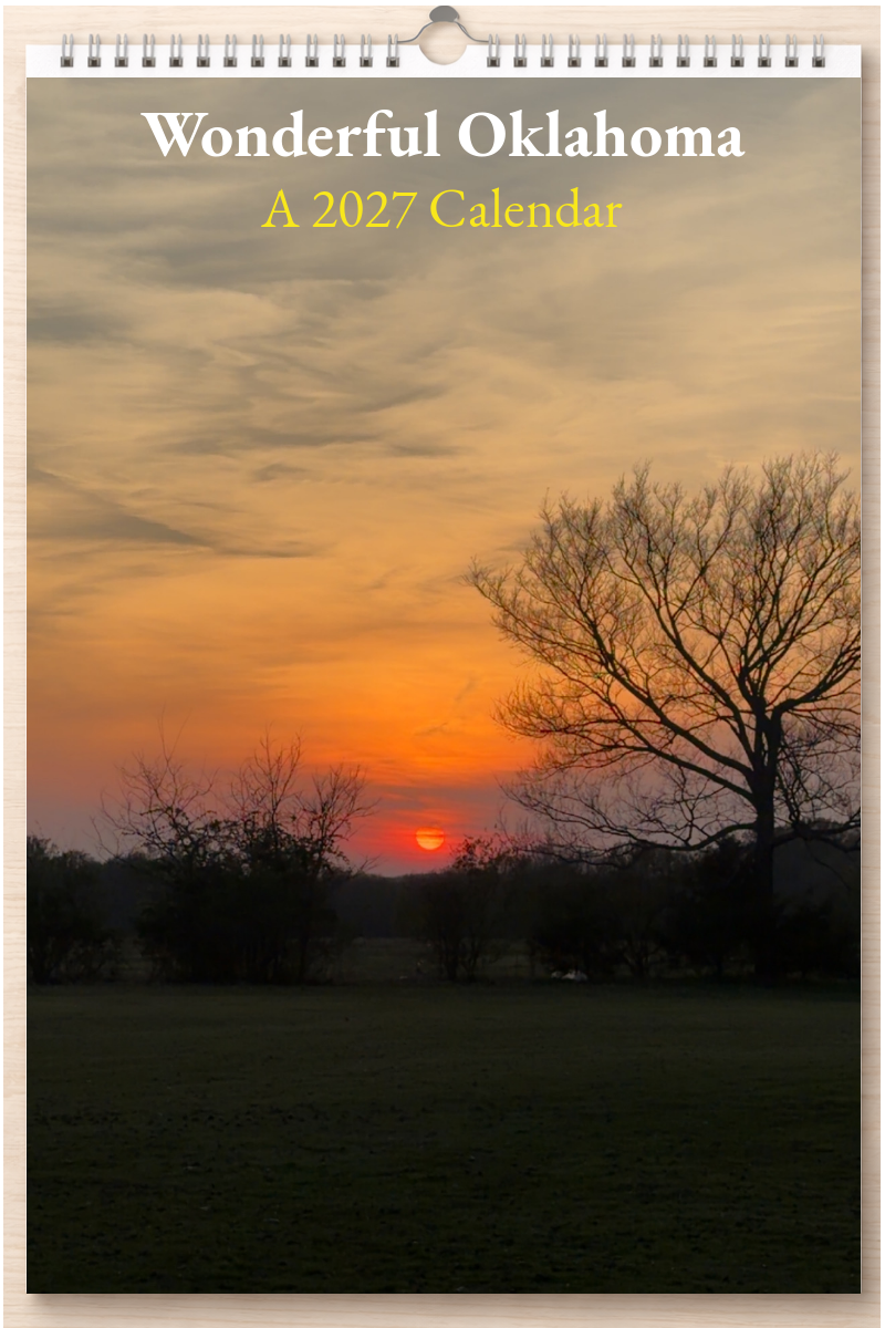 Wonderful Oklahoma: A 2027 Calendar