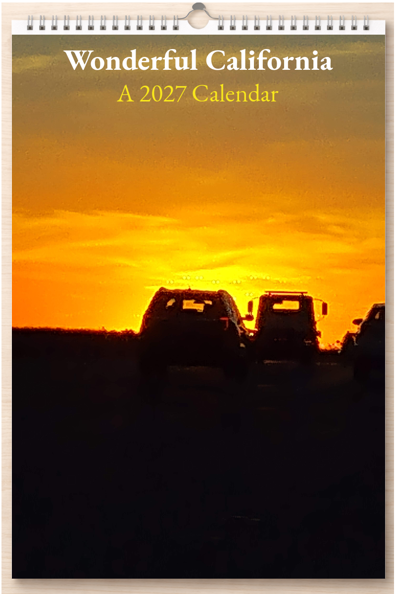 Wonderful California: A 2027 Calendar