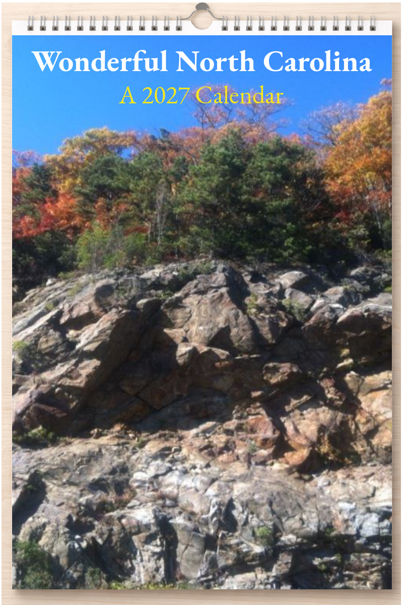 Wonderful North Carolina: A 2027 Calendar